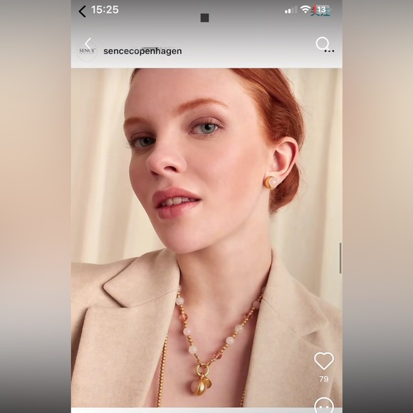 Sence Copenhagen - Elegant Necklace with Dainty Design - Xmas Sale-lowest price🎁 - Picture 3 of 6